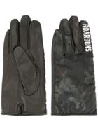 Roarguns Printed Logo Gloves - Green