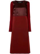 Junya Watanabe Comme Des Garçons Pre-owned Satin-effect Midi Dress -