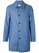 Mackintosh Casual Button Coat - Blue