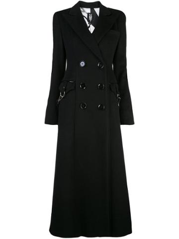 Victoria Hayes Double-breasted Coat - Black