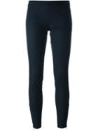 Michael Michael Kors Skinny Trousers, Women's, Size: 2, Blue, Cotton/spandex/elastane