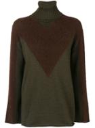 P.a.r.o.s.h. Roll Neck Sweater - Green