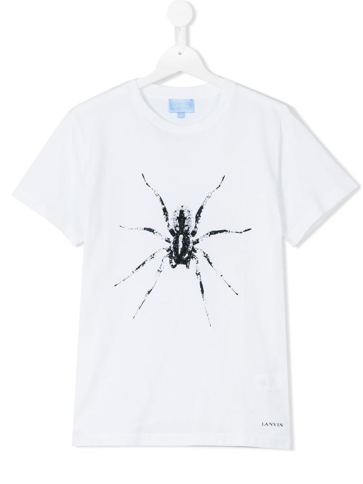 Lanvin Petite - Teen Beaded Spider T-shirt - Kids - Cotton - 14 Yrs, White