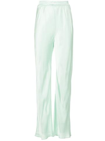 Michael Lo Sordo High Waisted Trousers - Green