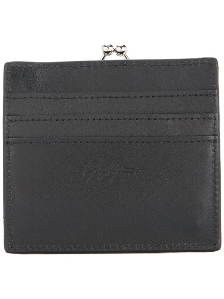 Yohji Yamamoto Clasp Wallet - Black