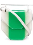M2malletier Colour Block Metallic Tote