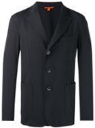 Barena - Lace Up Neck Hooded Jacket - Men - Cotton/spandex/elastane/virgin Wool - 52, Blue, Cotton/spandex/elastane/virgin Wool