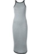 Assin Rib Dress, Women's, Size: Small, Grey, Cotton