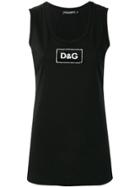 Dolce & Gabbana Sequin Logo Vest - Black