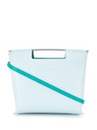 Delpozo Geometric Tote Bag - Blue