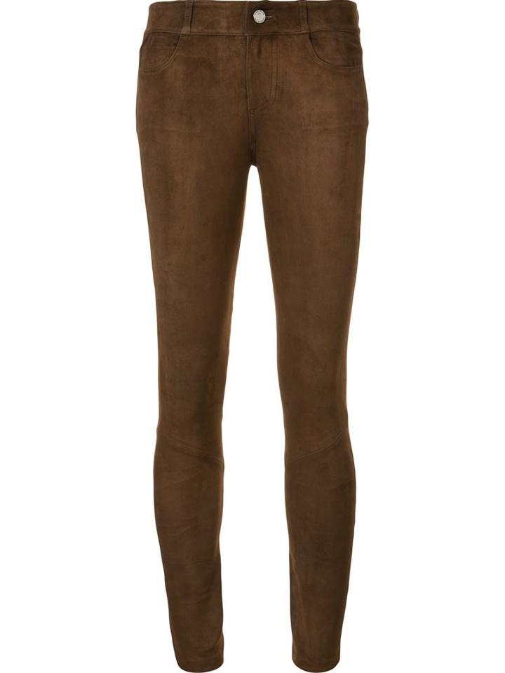 Paige Suede Effect Leggings