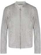 Drome Fitted Lightweight Jacket - Grey