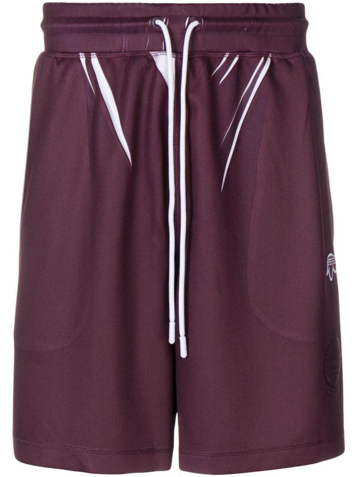 Adidas Originals By Alexander Wang Track Shorts - Pink