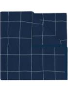 Umd - Cashmere 'grid' Knit Scarf - Men - Cashmere - One Size, Blue, Cashmere