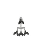 Yvonne Léon Leaf Earrings - Silver