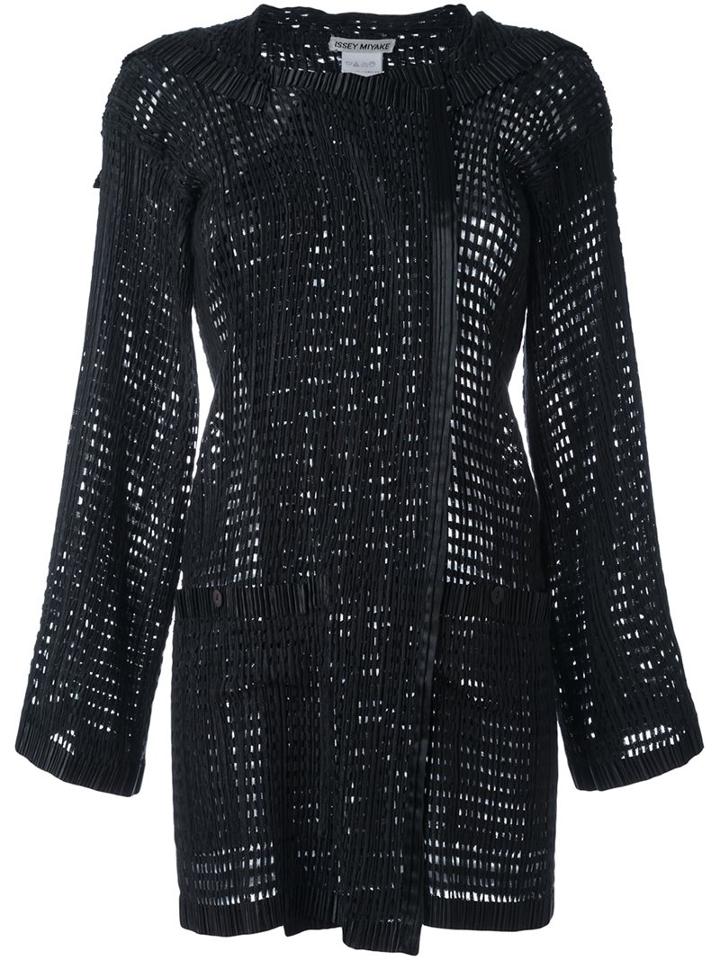 Issey Miyake Vintage Pleated Cardigian