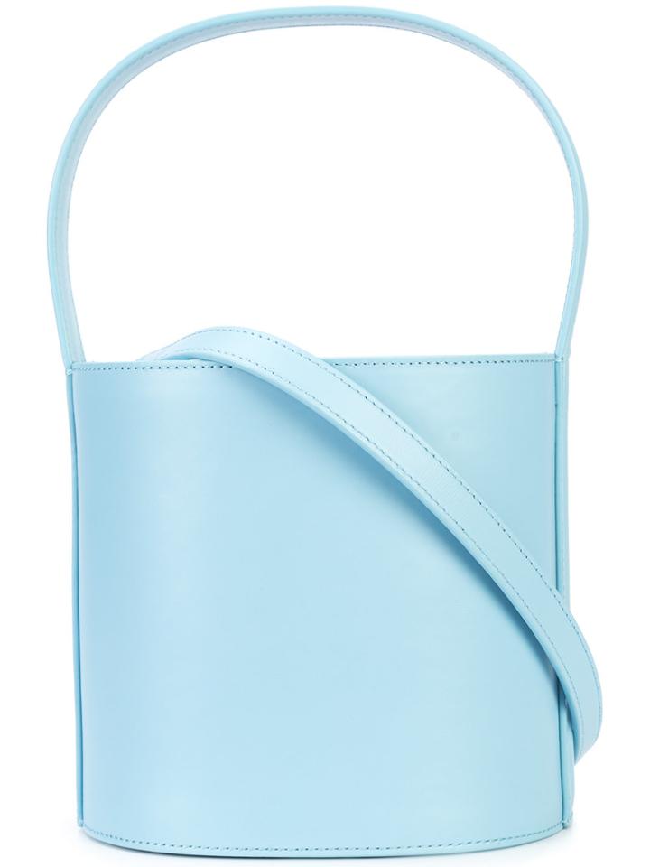 Staud Top Handle Bucket Tote - Blue