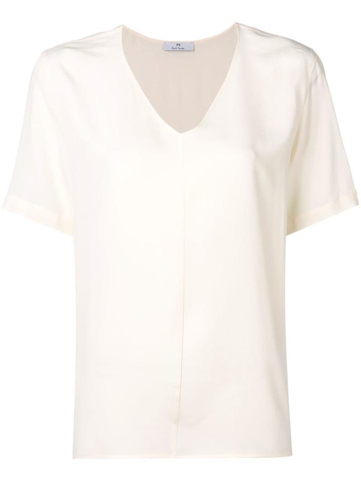 Ps By Paul Smith Loose Fit Blouse - Neutrals