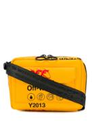 Off-white Industrial Travel Shoulder Bag - Yellow