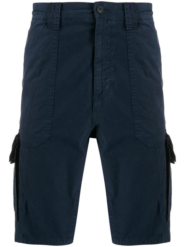 Boss Hugo Boss Multi-pocket Shorts - Blue