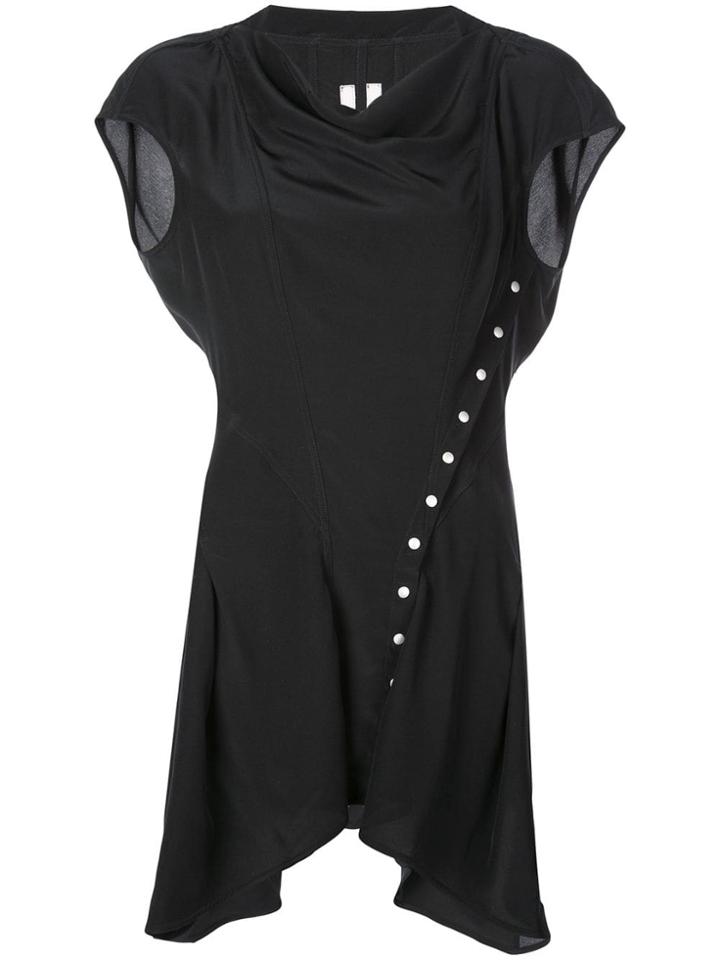 Rick Owens Stud Embellished Top - Black