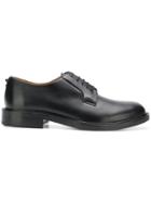 Valentino Round Toe Derby Shoes - Black