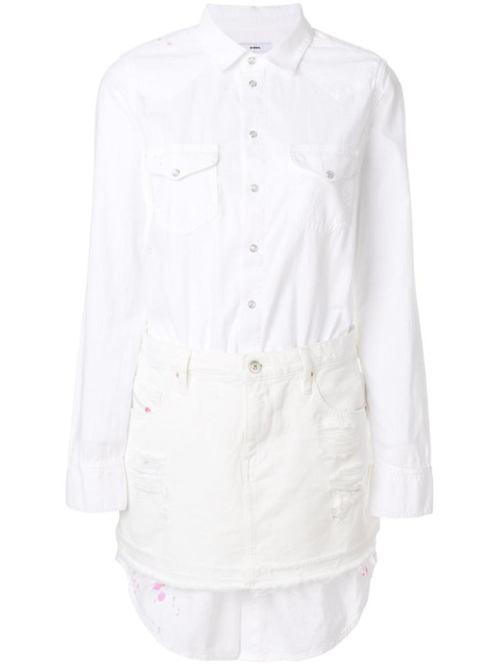 Diesel De-desy Dress - White