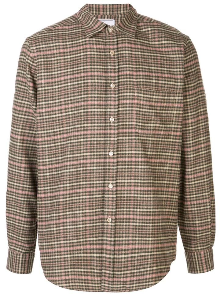 Portuguese Flannel Check Shirt - Green