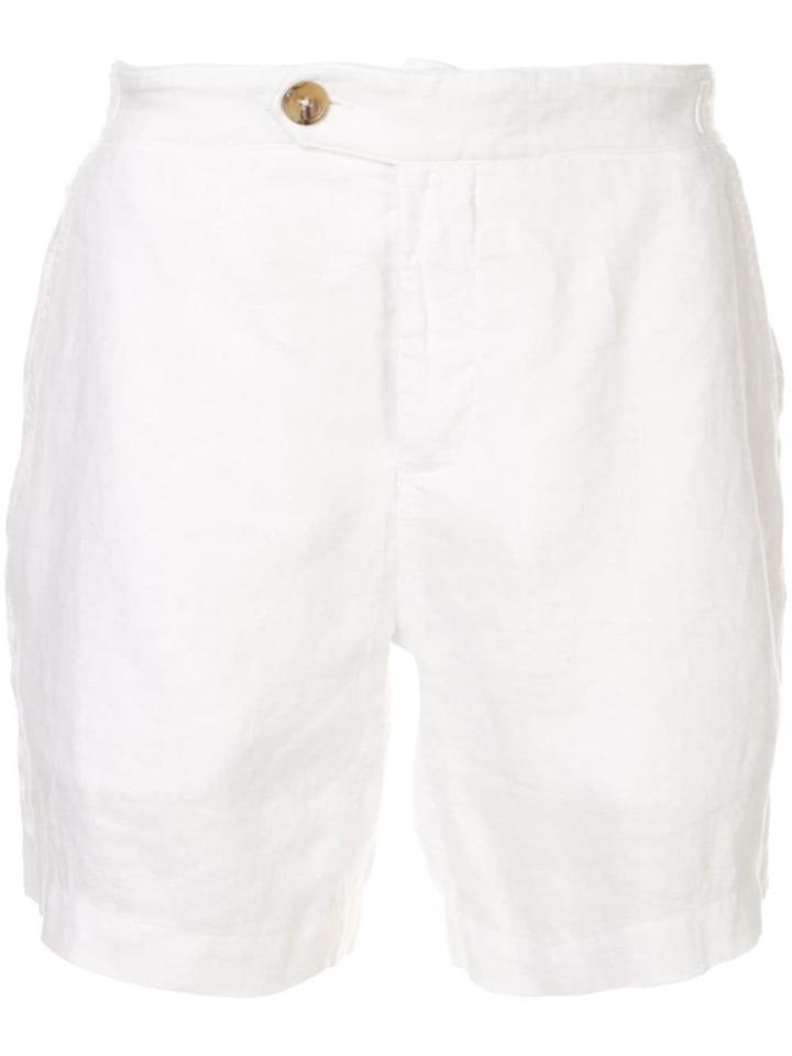 Venroy Side Tab Shorts - White
