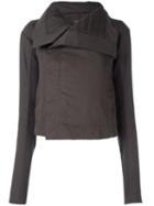 Rick Owens Drkshdw Biker Jacket, Women's, Size: Medium, Grey, Cotton/polyester/polyamide