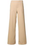 P.a.r.o.s.h. Wide-leg Trousers - Neutrals