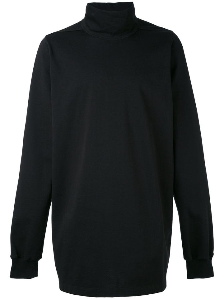 Rick Owens - Knitted Sweater - Men - Cotton - Xl, Black, Cotton