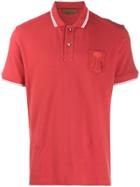 Corneliani Short Sleeved Polo Shirt - Red