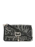 Givenchy Studded Chain Clutch - Black