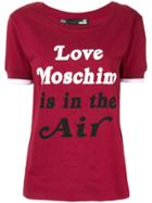 Love Moschino Love Is In The Air T-shirt - Red