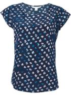 Diane Von Furstenberg Daisy Buds Print Blouse