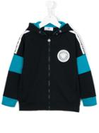 Young Versace Hooded Jacket, Boy's, Size: 6 Yrs, Blue