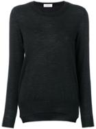 Zanone Round Neck Jumper - Grey