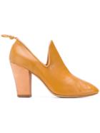 Lemaire Closed Pumps - Yellow
