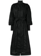 Zimmermann Lace Smock Dress - Black