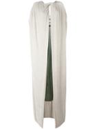 Rick Owens Long Cape - Nude & Neutrals