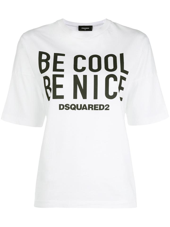 Dsquared2 Be Nice T-shirt - White
