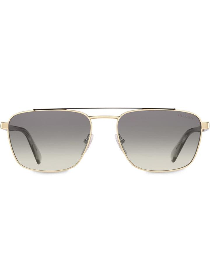 Prada Eyewear Prada Game Eyewear Sunglasses - Metallic