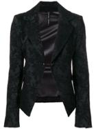 Plein Sud Chain Link Blazer - Black