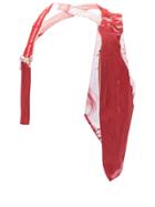 Takahiromiyashita The Soloist Deconstructed Asymmetric Gilet - Red