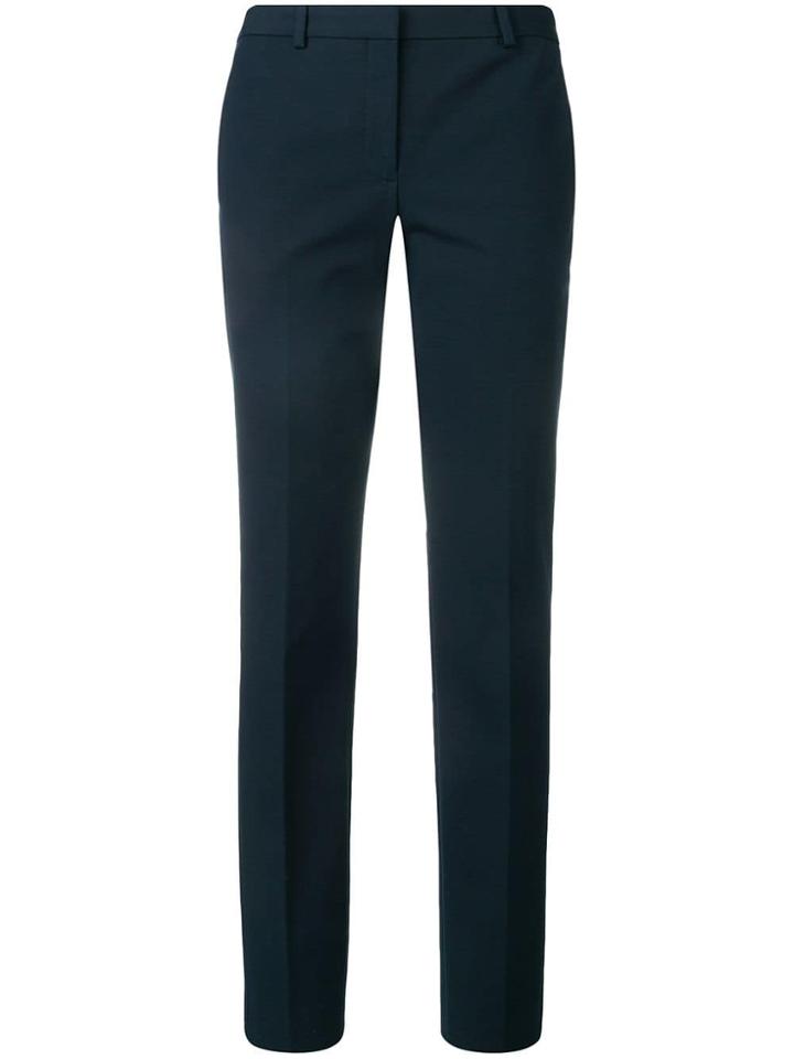 Theory Slim Cigarette Trousers - Blue