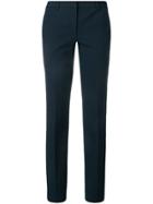 Theory Slim Cigarette Trousers - Blue