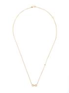 Sauer Colar Infinito Em Ouro Amarelo E Diamante - Gold