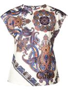 Chloé Paisley Print Tank Top - Neutrals