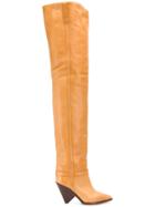 Isabel Marant Thigh-high Boots - Neutrals